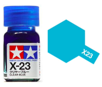 Enamel X-23 Clear Blue Gloss