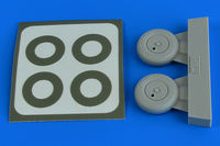 Spitfire Mk.I wheels (with covers) & paint masks TAMIYA