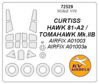 CURTISS HAWK 81-A2 / TOMAHAWK Mk.IIB (AIRFIX) + wheels masks