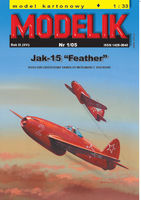 JAK-15 FEATHER RUSSIAN JET FIGHTER FROM 1946
