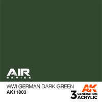 AK 11803 WWI German Dark Green