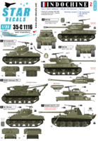 Indochine #2. Heavy armour. M36B2, M4 Composite, M4 105mm, M4A1, Panther. - Image 1
