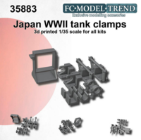 Japan WWII tanks clamps - Image 1