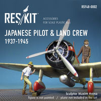 Japanese pilot & land crew 1937-1945 (WW2)