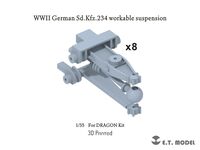 German Sd.Kfz.234 - Workable suspension (for Dragon Kit)