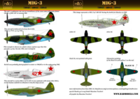 MiG-3 silver 46, white 18, black 16, red 42, red 27 - Image 1