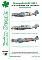 Decals Gustavs Over The Balkans - Messerschmitt Bf109G-6