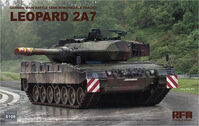 German Main Battle Tank Leopard 2A7 with Workable Tracks