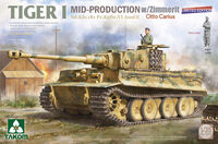 Tiger I Mid-Production With Zimmerit Sd.Kfz.181 Pz.Kpfw.VI Ausf.E Otto Carius (Limited Edition)