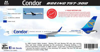 CONDOR BOEING 757-300