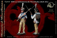 Westphalian Infantryman - The Imperial Army In Spain 1808-1810 - Image 1