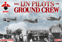 WW2 IJN pilots and ground crew - Image 1
