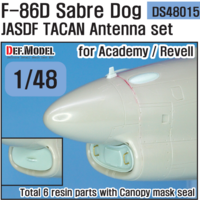 F-86D Sabre dog TACAN Antenna set (for Academy/ Revell 1/48) - Image 1