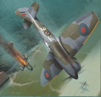 Tempest V - English Fighter (2 Marking Options) (Model With Laser Cut Frames)