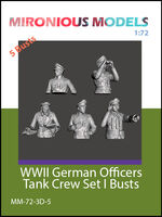WWII German Officers Tank Crew Set I Bust
