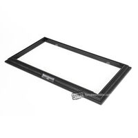 Display Base Frames (Medium Size) 353mm x 200mm x 17mm - Blackwood (3 Metal Nameplates)