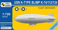 USN K-TYPE BLIMP K-74/112/134