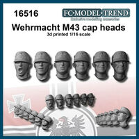 Wehrmacht M43 Cap Heads - Image 1